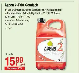 V Baumarkt Aspen 2-takt Gemischt Angebot