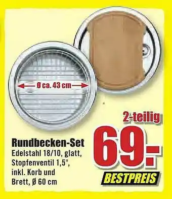 B1 Discount Baumarkt Rundbecken-set Angebot