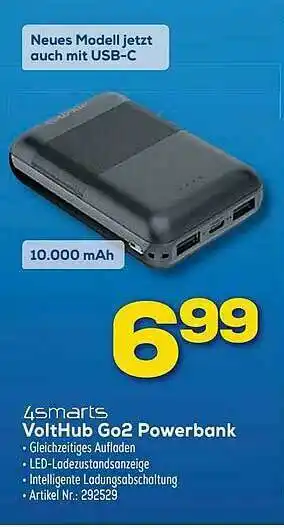 Euronics Berlet Volthub Go2 Powerbank Angebot