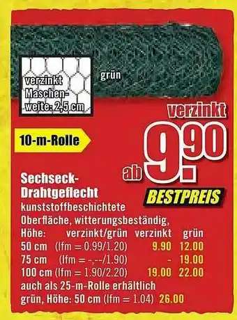 B1 Discount Baumarkt Sechseck-drahtgeflecht Angebot