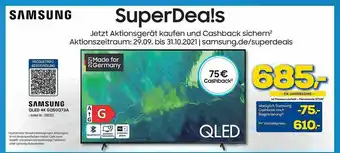 Euronics Berlet Samsung Qled 4k Tv Angebot