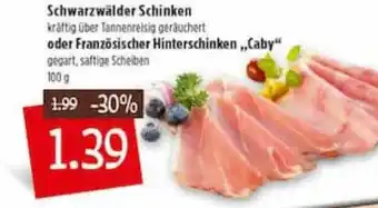 Kupsch Schwarzwälder Schinken Oder Französischer Hinterschinken „caby” Angebot