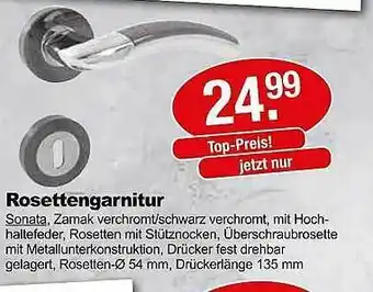 Leymann Baustoffe Rosettengarnitur Angebot