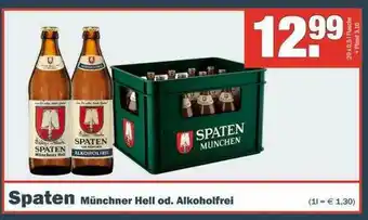 Sobi Getränkemarkt Spaten Münchner Hell Od. Alkoholfrei Angebot