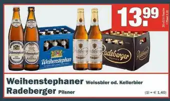 Sobi Getränkemarkt Weihenstephaner Radeberger Angebot