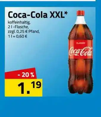 Logo Getränkemarkt Coca-cola Xxl Angebot