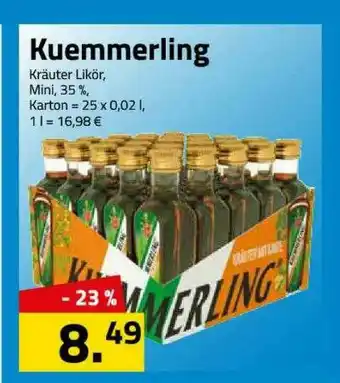 Logo Getränkemarkt Kuemmerling Angebot