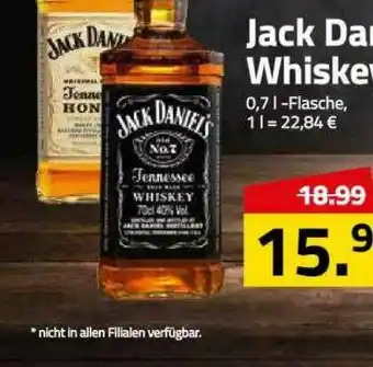 Logo Getränkemarkt Jack Daniel's Whiskey Angebot