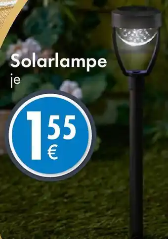 TEDi Solarlampe Angebot