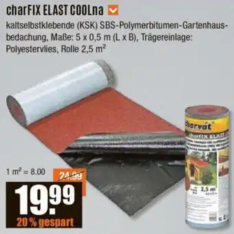 V Baumarkt charFIX ELAST COOLna Angebot