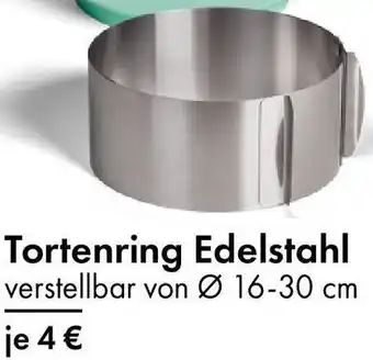 TEDi Tortenring Edelstahl Angebot