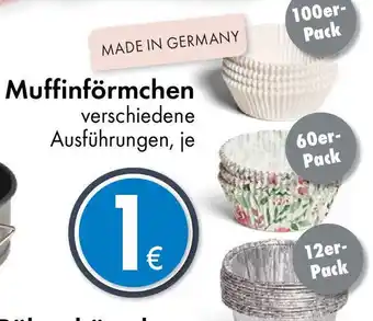 TEDi Muffinförmchen Angebot