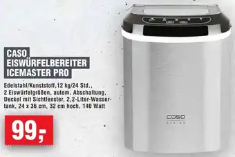 Handelshof CASO EISWÜRFELBEREITER ICEMASTER PRO Angebot