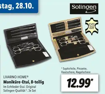 Lidl Livarno home maniküre-etui, 8-teilig Angebot