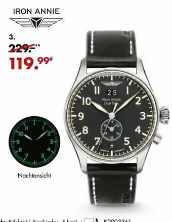 Galeria Iron Annie Herrenuhr Angebot