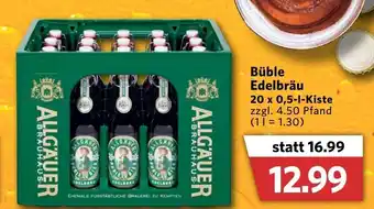 Combi Büble Edelbräu 20x0,5L Angebot