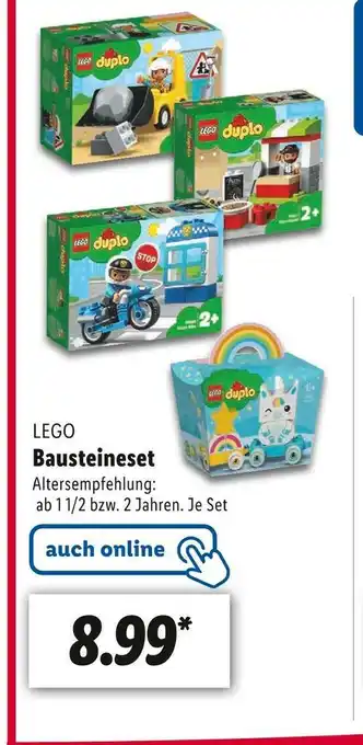 Lidl Lego bausteineset Angebot