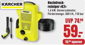 B1 Discount Baumarkt KÄRCHER Hochdruckreiniger ,,K2" Angebot