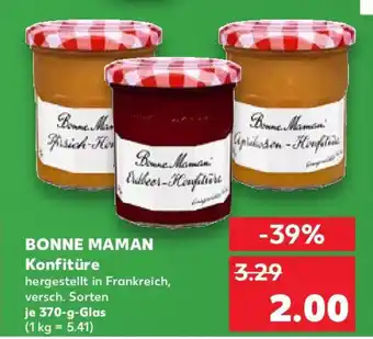 Kaufland BONNE MAMAN Konfitüre 370-g-Glas Angebot