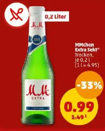 PENNY MMchen Extra Sekt 0,2 l Angebot