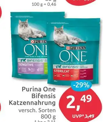 Budni Purina one bifensis katzennahrung Angebot