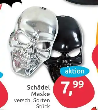 Budni Schädel maske Angebot