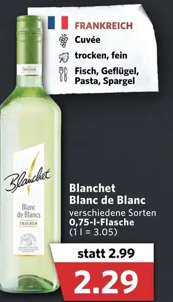 Combi Blanchet Blanc de Blanc 0,75L Angebot