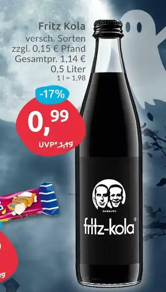 Budni Fritz kola cola Angebot