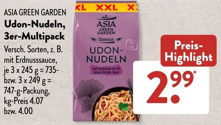 ASIA GREEN GARDEN Udon Nudeln 3er Multipack Angebot Bei Aldi S d asia-green-garden-udon-nudeln-3er-multipack-angebot-bei-aldi-s-d
