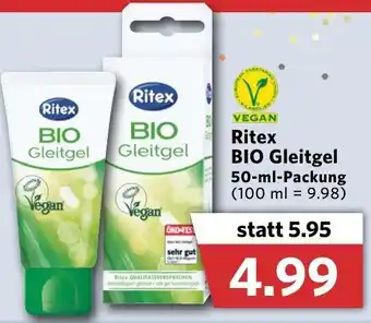 Combi Ritex Bio Gleitgel 50ml Angebot