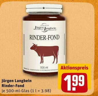REWE Jürgen langbein rinder-fond Angebot