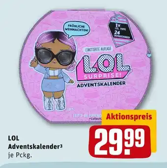 REWE Lol adventskalender Angebot