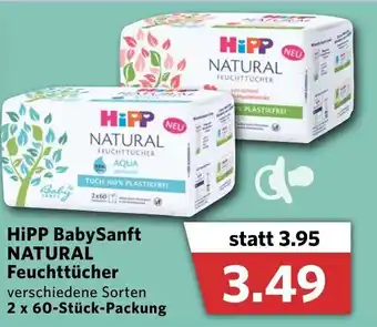 Combi Hipp BabySanft Natural Feucttücher Angebot