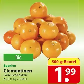 Famila Nord Ost Bio clementinen Angebot