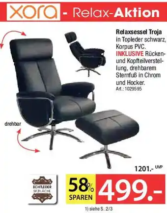 Zurbrüggen Xora Relaxsessel Troja Angebot