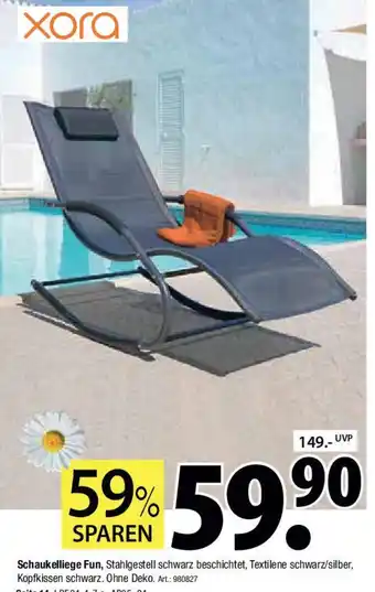 Zurbrüggen Xora Schaukelliege Fun Angebot