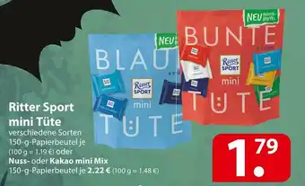 Famila Nord Ost Ritter sport mini tüte Angebot