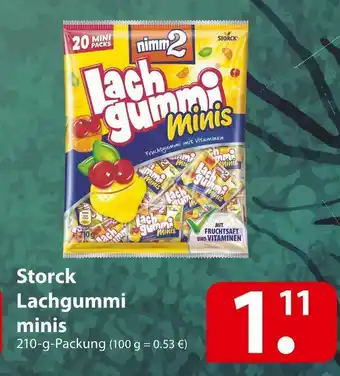 Famila Nord Ost Storck lachgummi minis Angebot