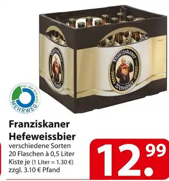 Famila Nord Ost Franziskaner hefeweissbier Angebot