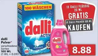 Combi Dalli Pulver Angebot