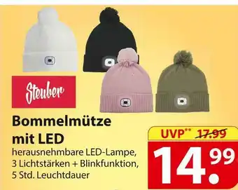 Famila Nord Ost Steuber bommelmütze mit led Angebot