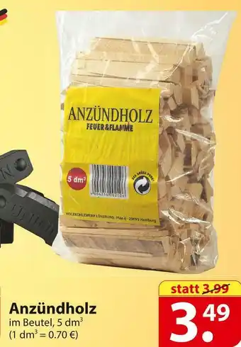 Famila Nord Ost Anzündholz Angebot