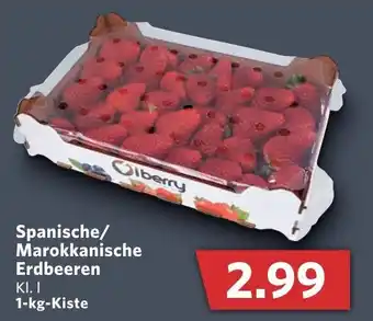 Combi Spanische/Marokkanische Erdbeeren 1kg Angebot