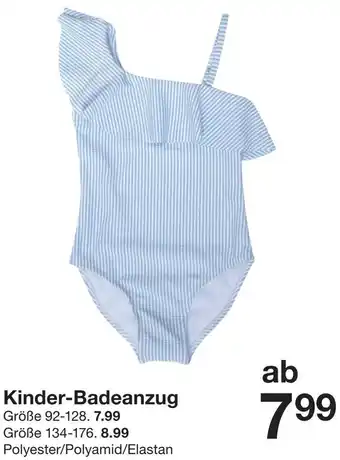 Zeeman Kinder-Badeanzug Angebot