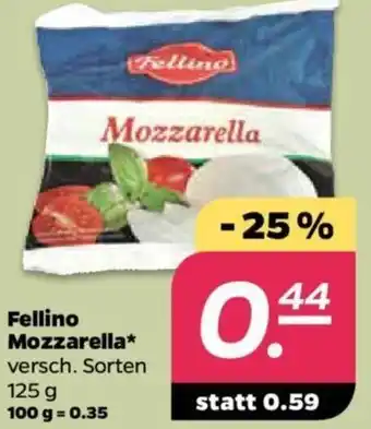 NETTO Fellino Mozzarella 125g Angebot