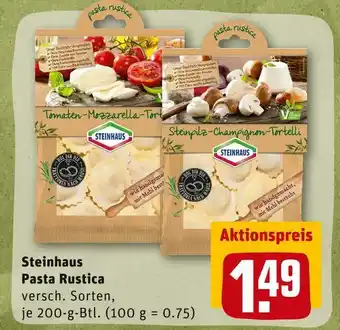 REWE Steinhaus pasta rustica Angebot