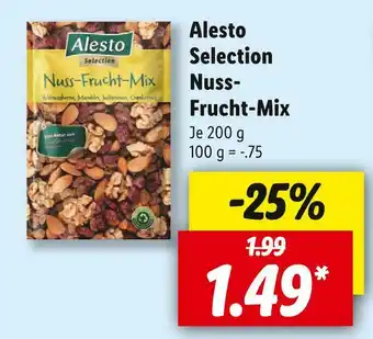 Lidl Alesto selection nuss-frucht-mix Angebot