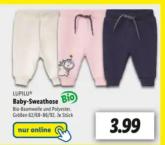 Lidl Lupilu baby-sweathose Angebot