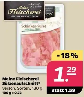 NETTO Meine Fleischerei Sülzenaufschnitt 180g Angebot