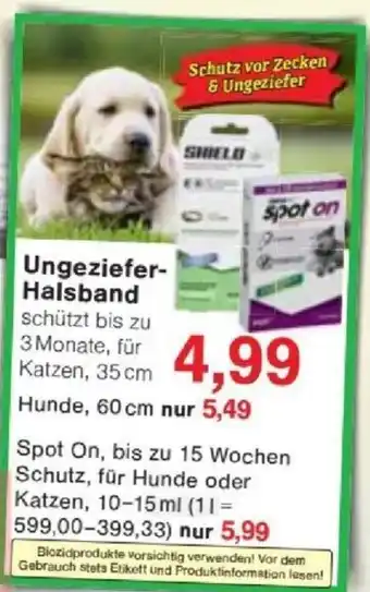 Jawoll Ungeziefer- Halsband Angebot